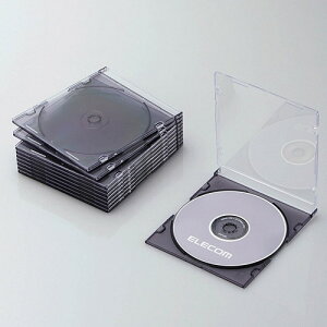 ELECOM CCD-JSCS10CBK NAubN [ Blu-ray/DVD/CDP[X 10Zbg(X/PS/1[) ]