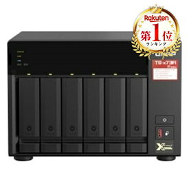 QNAP キューナップ TS-673A AMD Ryzen クアッドコア2.2 GHz 2.5GbE NAS TS-673A タワー型NAS(6ベイ/メモリ8GB)