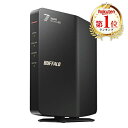 Wi-Fiルーター バッファロー ブラック Wi-Fi 7対応 BUFFALO WSR3600BE4P-BK AirStation デュアルバンド 無線ルーター