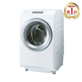 ドラム式洗濯機 洗濯 12kg 乾燥 7kg 東芝 ZABOON TW-127XP4L(W) グランホワイト 白 ドラム式洗濯乾燥機 洗濯機12kg 乾燥機7kg 左開き エクプラ特選