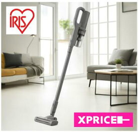 掃除機 アイリスオーヤマ SCD-123P-H グレー MagiCaleena 充電式サイクロンスティッククリーナー 吸引力