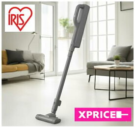 掃除機 アイリスオーヤマ SBD-201P-H グレー MagiCaleena 紙パック式 コードレススティッククリーナー 吸引力