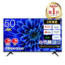テレビ ハイセンス 50インチ 4Kテレビ Hisense 50E6G 50V型 50型 地上 BS CSデジタル 液晶テレビ 4Kチューナー内蔵 買…