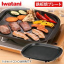 イワタニ 鉄板焼プレート(本体別売り) CB-A-TPP カセットフー専用 フッ素加工 バーベキューコンロ ガス カセットコン…