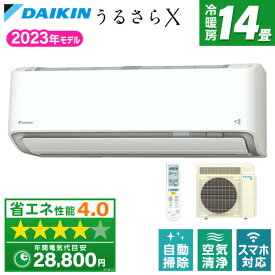 【6/5限定!エントリー&抽選で最大100%Pバック】 エアコン 14畳 ダイキン DAIKIN S403ATRP-W ホワイト うるさらX RXシリーズ 単相200V airRCP 省エネ エアコン エクプラ特選 【楽天リフォーム認定商品】