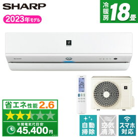 エアコン シャープ AY-R56X2-W SHARP ホワイト系 R-Xシリーズ [エアコン (主に18畳用・単相200V)] 【楽天リフォーム認定商品】CO2センサー搭載 プラズマクラスターNEXT 消臭 換気 省エネ ロングパネル 人感センサー 無線LAN内蔵 フィルター自動掃除 AYR56X2 ayr56x2