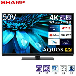 er 50V^ SHARP V[v ANIX AQUOS ter [J[ۏؑΉ sǑΉ 4T-C50EL1 4K 50^ 50C` 4K`[i[ Google TV Dolby Atmos 2022Nf [J[l GNv