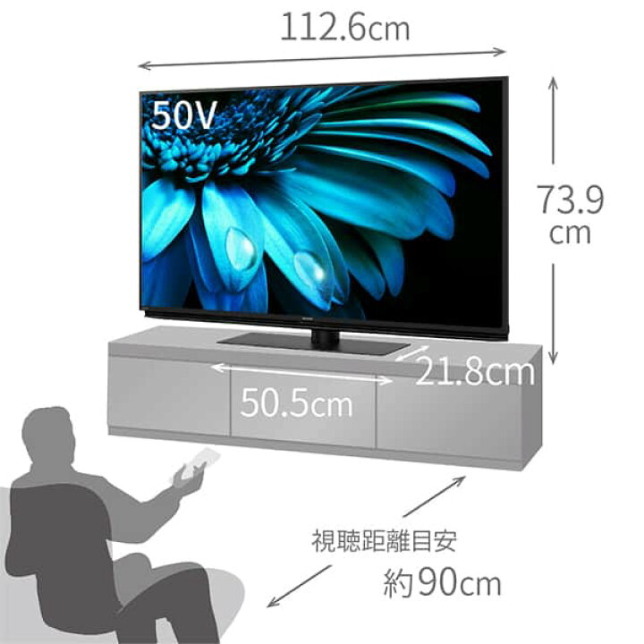 楽天市場】テレビ 50V型 SHARP シャープ アクオス AQUOS 液晶テレビ 