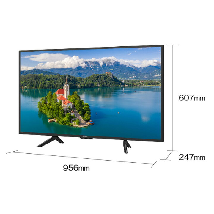 愛品館江戸川店】保証充実 シャープ 2019年製 19型液晶テレビ 2T-C19AD