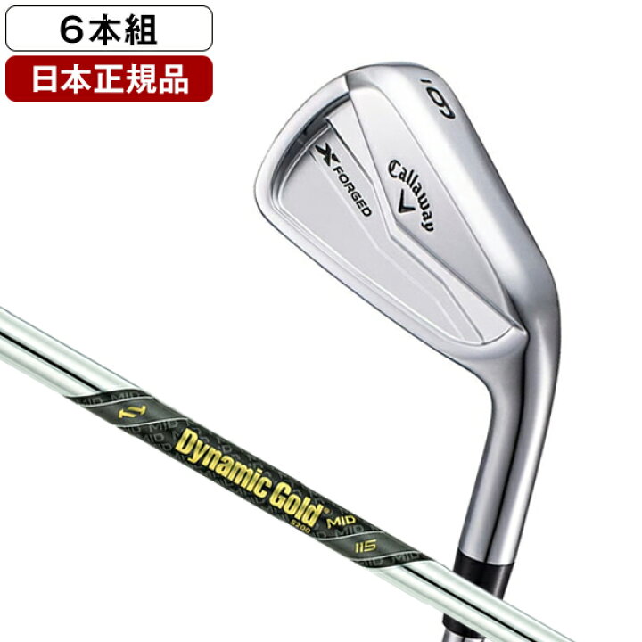 x forged 2018 dg s200 5-9 pw 6本セット