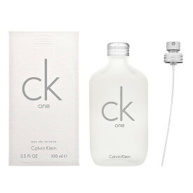 Calvin Klein カルバンクライン 香水 メンズ レディース ユニセックス シーケーワン オードトワレ 100mL CA-ONEETSP-100 フレグランス 誕生日 新生活 プレゼント ギフト 贈り物