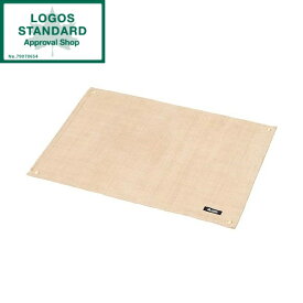 ロゴス 焚き火 LOGOS 断熱シート GOS たき火台シート(80×60cm) 耐火シート No.81064021 耐火 焚き火 BBQ アウトドア レジャー キャンプ ピクニック LOGOS