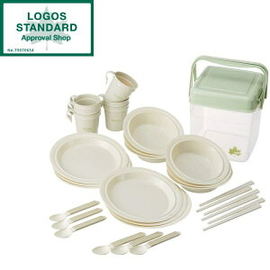 ロゴス 調理器具 LOGOS 箸付き食器セットBOX (6人用) No.81285028