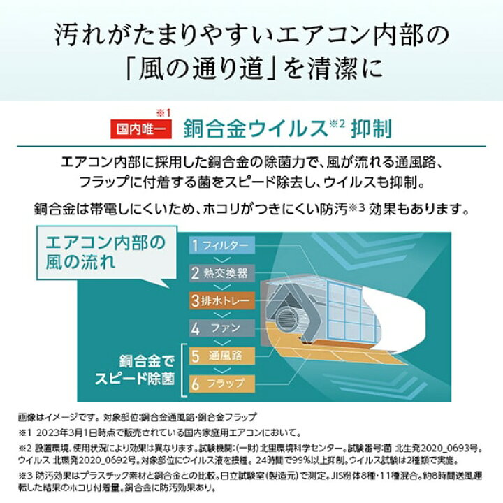 エアコン 日立 2023年 RAS-X63N2 200V【安心の3ヶ月保証】