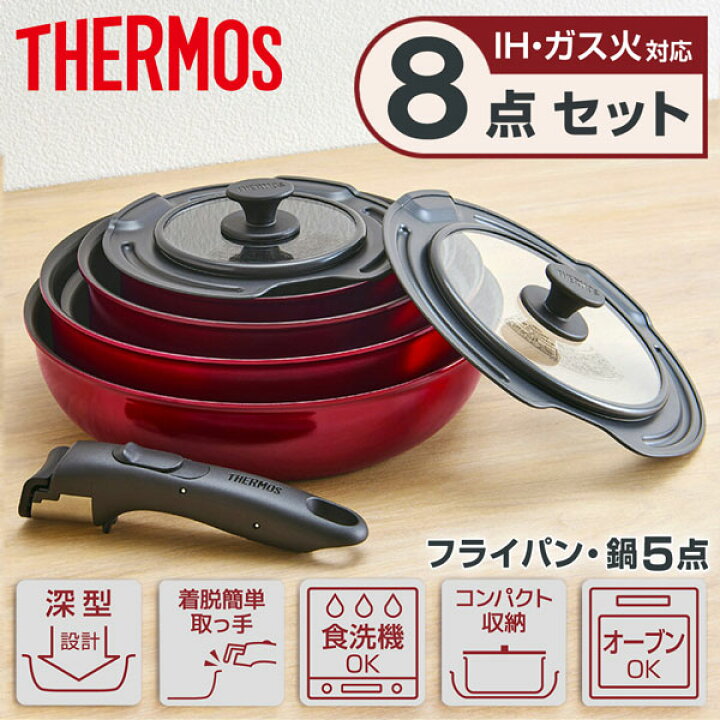 楽天市場】【7/5 19時〜エントリーでP10倍】サーモス KSD-8A-DR 