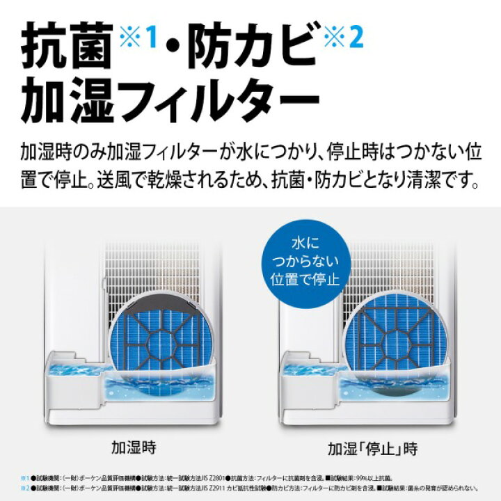 楽天市場】加湿空気清浄機 KI-SX75-W シャープ ホワイト系 プラズマ 