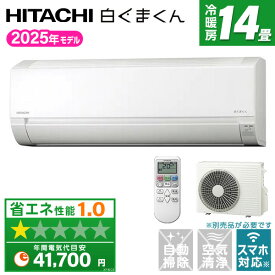 エアコン 14畳 日立 RAS-AJ4025D スターホワイト 白くまくん AJシリーズ [エアコン(主に14畳用・単相200V)]