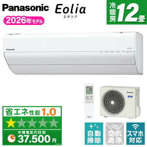PANASONIC CS-366DGX-W �N���X�^���z���C�g �G�I���A GX�V���[�Y [�G�A�R�� (���12���p)]