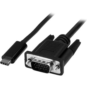 StarTech CDP2VGAMM2MB [ USB-C-VGAϊA_v^P[u 2m ]
