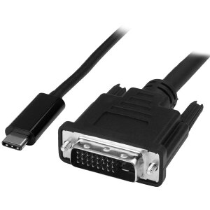 StarTech CDP2DVIMM1MB [ USB-C-DVI�ϊ��A�_�v�^�P�[�u�� 1m ]