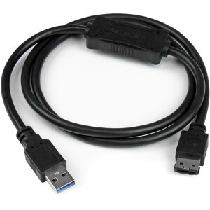 StarTech USB3S2ESATA3 [ USB 3.0-eSATA�ϊ��A�_�v�^�P�[�u�� 91cm ]