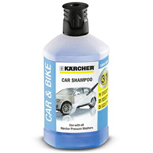 【正規代理店】 高圧洗浄機用 ケルヒャー KARCHER 6.295-750.0 3in1 カーシャンプー 純正 洗剤 洗浄剤 洗車 自動車 バイク ホイール 速乾性 ワックス効果 油性汚れ 弱アルカリ性 主な対応機種:K MINI