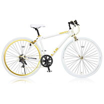楽天市場】ホワイト 白（クロスバイク｜自転車・サイクリング 