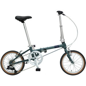 DAHON INTERNATIONAL (_zC^[iVi) Boardwalk 16 tH[fBOoCN Matt Grayish Green [܂ݎ] 16C` 7iϑ]