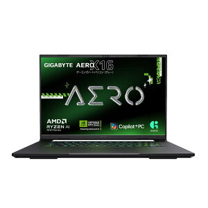GIGABYTE X16 1VH93JP864AH Xy[XOC AERO X16 1VH93JP864AH iRTX5060) [m[gPC]