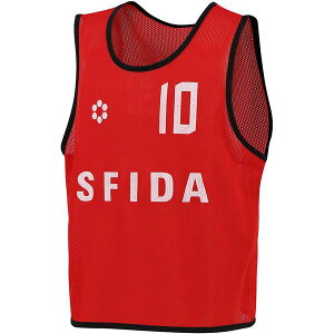 SFIDA XtB[_ tbgTEGA SH-24G02 RED SFIDA TEAM BIBS FREE Red