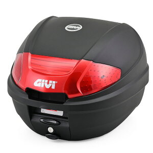 デイトナ D61302 GIVI(ジビ) バイク用 リアボックス モノロック 30L E300N2B レッドレンズ 61302