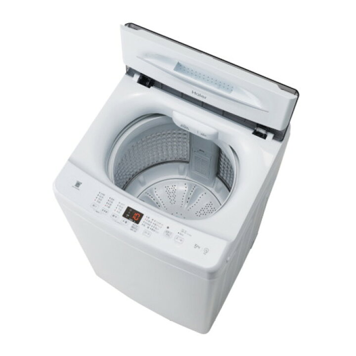 楽天市場】洗濯機 5kg ハイアール Haier JW-U50C(W) ホワイト 白 縦型 