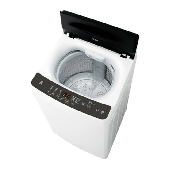楽天市場】洗濯機 5kg ハイアール Haier JW-U50C(K) ブラック 黒 縦型 