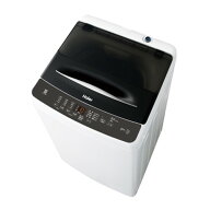 洗濯機 6kg ハイアール Haier JW-U61C(K) ブラック 黒 縦型 全自動洗濯機 6kg ひとり暮らし 一人暮らし …