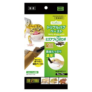 ジェックス RepDeli トリプルバグペースト ミズアブ&コオロギ 5g×6
