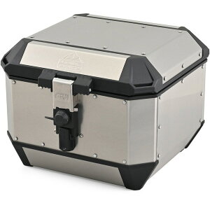 デイトナ D60928 GIVI(ジビ) バイク用 リアボックス モノキー 45L アルミ製 オプション付き(インナーマット/バックレスト) MTB45AーADV シルバー 60928