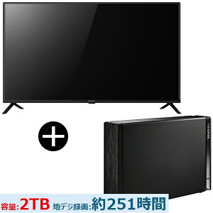 MAXZEN J40CH06 40V^ nEBSE110xCSfW^ tnCrW ter + IODATA HDD-UT2KB ubN Otn[hfBXN 2TB Zbg