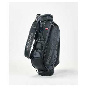 Munsingwear マンシング キャディバック 2025年モデル MG4FCB05M BK00(ブラック)