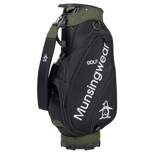 Munsingwear マンシング キャディバック 2025年モデル MG5FCB02M BK00(ブラック)