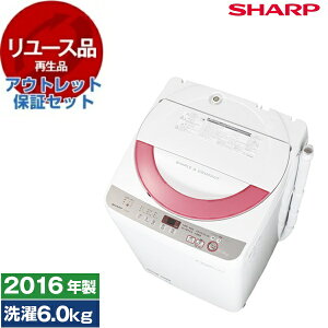 y[Xz AEgbgۏ؃Zbg SHARP ES-GE60R sNn [S@ (6.0kg)] [2016N]