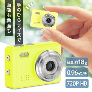 SAC SMC01-YE �C�G���[ MINI�J���� [�~�j�f�W�^���J����(100����f)]