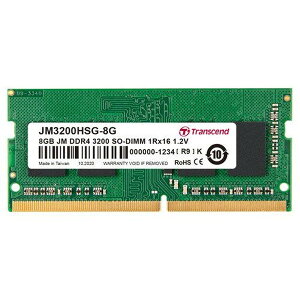 gZh JM3200HSG-8G [m[gPCp (8GB JetRam DDR4 3200 SO-DIMM 1Rx16 (1Gx16) CL22 1.2V)]