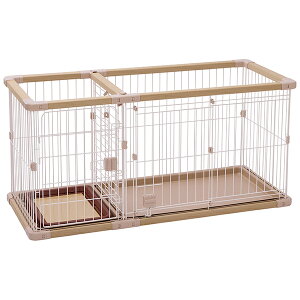 ペティオ 犬用 トイレのしつけが出来る ドッグルームサークルPlus ベージュ レギュラー