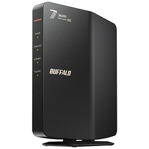BUFFALO WSR3600BE4P-BK ubN AirStation [Wi-Fi 7(11be)ΉfAohWi-Fi[^[ 2882+688Mbps]