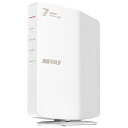 Wi-Fiルーター バッファロー ホワイト Wi-Fi 7対応 BUFFALO WSR3600BE4P-WH AirStation デュアルバンド 無線ルーター