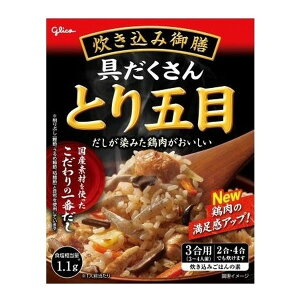 グリコ 炊き込み御膳 とり五目 272g×10 メーカー直送 ギフト プレゼント