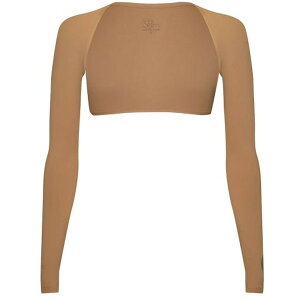 �X�p�[���X SParms Shoulder Wrap Latte M�T�C�Y �A�[���X���[�u ���܂� ���e(�u���E��) �⊴ ���O���J�b�g �}���\�� �s�b�N���{�[�� �T�C�N�����O