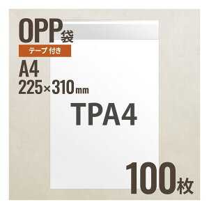 wbY TPA4 [e[vtOPP 225mm×310mm (A4TCY) (100)] [J[