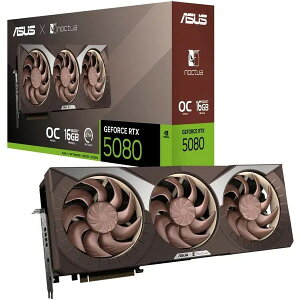 ASUS RTX5080-O16G-NOCTUA RTX 5080 16GB GDDR7 Noctua OCEdition [OtBbN{[h (PCIExp 16GB)]