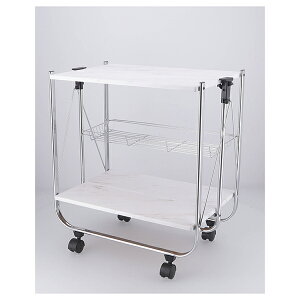 不二貿易 45059 大理石柄フォールディングワゴン メーカー直送